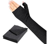 Lot de 4 bandages de compression élastiques en forme de tube - 10 x 33,9 cm - Bandage de compression - Bandage de soutien pour bras