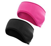 Lot de 4 bandeaux de protection auditive pour le cyclisme, le sport, les cheveux, les bandeaux chauds, élastiques et souples