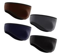 Lot De 4 Bandeaux Polaires, Bandeaux De Protection Auditive, Bandeaux Chauds D'Hiver, Bandeaux De Sport, Bandeaux Coupe-Vent, Bandeaux Tendance Et Simples.