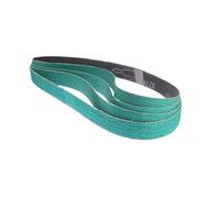 Lot de 4 bandes abrasives Z/A 1" x 30" 25 x 762 mm for le meulage des lames de couteau(P120 x 4 pcs)