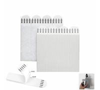 Lot de 4 bandes adhésives amovibles pour accrocher des photos, sans dommages, faciles à fixer, sans clous, pour cadre photo, peut supporter environ 7,2 kg