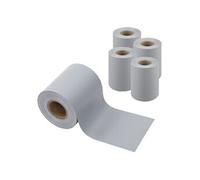 Lot de 4 bandes de brise-vue Jesteburg PVC 140 m x 19 cm 26,6 m² gris clair RAL 7040 [en.casa] G