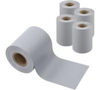Lot de 4 bandes de brise-vue Jesteburg PVC 140 m x 19 cm 26,6 m² gris clair RAL 7040 [en.casa] G