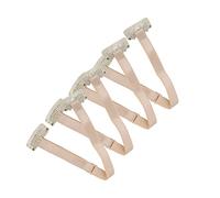 Lot de 4 Bandes de Lifting avec Clips, Bande de Lifting Instantanée élastique Réglable, Sangle de Levage D'étirement du Visage en épingle à Cheveux Invisible, Bandes Amincissantes pour le Visage