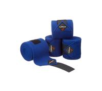 Lot de 4 bandes de polo pour cheval LeMieux Classic Bleu Full