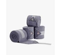 Lot de 4 bandes de polo pour cheval Premier Equine Gris TU