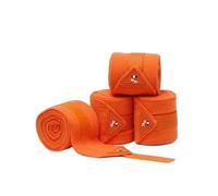 Lot de 4 bandes de polo pour cheval Premier Equine Orange TU