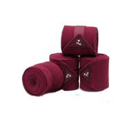 Lot de 4 bandes de polo pour cheval Premier Equine Rouge TU