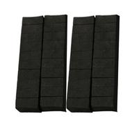 Lot de 4 bandes de protection en mousse épaisse pour portière de voiture - Résistantes aux chocs - Protections murales pour la maison, le garage, le mur - En mousse EVA