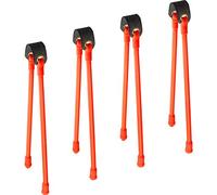 Lot de 4 Bandes de Rechange pour Lance-Pierre en Caoutchouc Tubulaire élastique pour la Chasse et Les Jeux de tir en Plein air