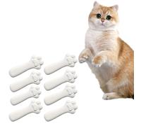 Lot de 4 bandes de séchage pour pattes de chat, blocs de séchage pour aliments pour animaux domestiques, bandes déshydratantes et absorbeurs d'humidité pour pattes de chat, articles de cuisine, terre