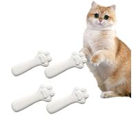 Lot de 4 bandes de séchage pour pattes de chat, blocs de séchage pour aliments pour animaux domestiques, bandes déshydratantes et absorbeurs d'humidité pour pattes de chat, articles de cuisine, terre