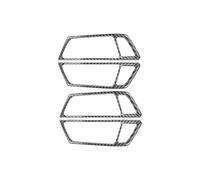 Lot de 4 Bandes décoratives intérieures en Fibre de Carbone pour poignée de Porte de Voiture, Autocollant décoratif pour Q5 2009-2017