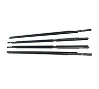 Lot de 4 bandes d'étanchéité de voiture pour Toyota Yaris pour Hatchback 2006 2007 2008 2009 2010 2011 2012 2013 - 4 pièces - Garniture de moulure pour vitre de porte de voiture - 68180-0D080