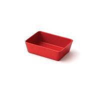 Lot de 4 barquettes oranges, en mélamine, L.7.5*l.10*h.3.5 cm Plastorex