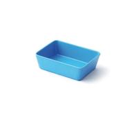 Lot de 4 barquettes oranges, en mélamine, L.7.5*l.10*h.3.5 cm Plastorex