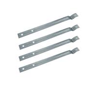 Lot de 4 barres d'ancrage pour aire de jeux
