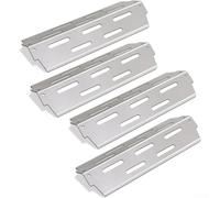 Lot de 4 barres d'arôme en acier inoxydable pour Weber 66041 pour GENESIS II E410 S410 E435 S435 et pour barbecue à gaz série LX 400 (A)