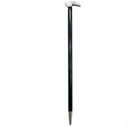 Lot de 4 barres de levier rondes avec extrémités électro-injectées traitées thermiquement pour travaux de démolition et de construction lourds (30,5 cm)
