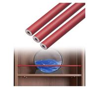 Lot de 4 barres décoratives pour garde-corps en aluminium pour la prévention des chutes, 40 cm