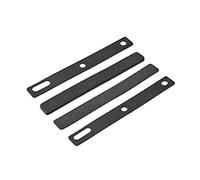 Lot de 4 barres d'espace d'isolation phonique en mousse de coton absorbant le bruit pour clavier mécanique à monter soi-même 6.25U 7U Barre d'espace Mute Pads Mousse d'isolation acoustique pour