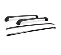 Lot De 4 Barres Toit Transversales en Aluminium Argenté pour Land pour Rover pour Evoque L538 2012-2018 Coffre de Toit(Type M)