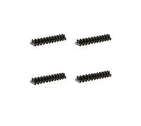 Zenitech - Lot de 4 barrettes 12 plots section 10mm² - Noir Noir