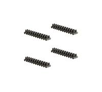 Zenitech - Lot de 4 barrettes 12 plots section 4mm² - Noir Noir