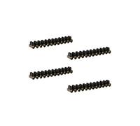 - Lot de 4 barrettes 12 plots section 6mm² - Noir