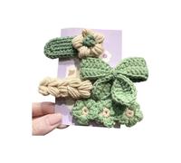 Lot de 4 barrettes à cheveux en tricot Chapeaux élégants pour un style de mode avec plusieurs belles formes Tenue forte Accessoires de cheveux Femme Pince à cheveux