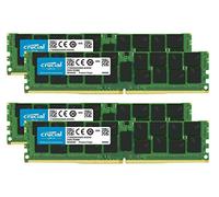Lot de 4 barrettes Crucial avec mémoire DDR4 PC4-21300 2666MHz RDIMM (4 x CT32G4RFD4266), double classement ECC