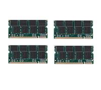 Lot de 4 barrettes de mémoire RAM DDR1 SO-DIMM 200 broches DDR333 PC 2700 333 MHz pour ordinateur portable Sodimm