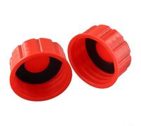 Lot de 4 bases solides de rechange pour bidons de gaz avec filetage grossier - Convient à la plupart des ouvertures de réservoir de gaz standard - Pratique et