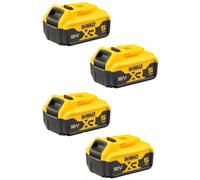 Lot de 4 batteries lithium XR 18V 5Ah - DCB184-XJ DEWALT