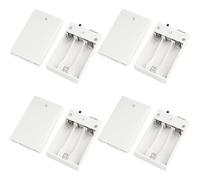 Lot de 4 batteries USB portables pour lampes LED 5V - Convertisseur d'alimentation à piles, idéal pour une utilisation intérieure et ex