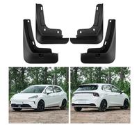Lot de 4 bavettes garde-boue pour MG4 2026+, en plastique PP durable, finition noire, installation facile, protection d'ailes de voiture