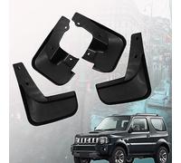 Lot De 4 Bavettes Garde-Boue pour Suzuki Jimny 2005-2018, Garde Boue Voiture Avant Arrière Spécifique, Anti-Éclaboussures Bavettes Protection Carrosserie Accessoires