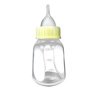 Lot de 4 biberons d'allaitement en silicone avec brosse de nettoyage pour tétons 118 ml pour biberons pour nouveau-né chaton chiot lapin
