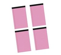 Lot de 4 bloc-notes lignés déchirables pour livres à gratter, fournitures scolaires, petits bloc-notes juridiques