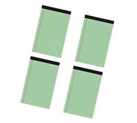 Lot de 4 bloc-notes lignés déchirables pour livres à gratter, fournitures scolaires, petits bloc-notes juridiques