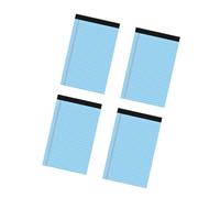 Lot de 4 bloc-notes lignés déchirables pour livres à gratter, fournitures scolaires, petits bloc-notes juridiques