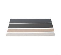 Lot de 4 blocs de ponçage pour guitare électrique pour frettes - Guide de nivellement pour hauteur de corde - Règle pour frette - Accessoire de lime de couronnement - 15 cm (B)