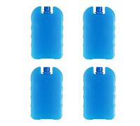 Lot De 4 Blocs Glace Pour Congélateur - Glacière Réutilisable, Blocs Congelables Portatifs Pour Camping, Pêche, Longs Trajets En Voiture, Accessoire De Refroidissement Pour Glacière Souple