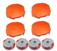 Lot de 4 bobines à Double Ligne pour débroussailleuse pour Flymo FLY021 FLY060