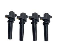 Lot de 4 bobines d'allumage 4M5G-12A366-BC, Compatible Pour Ford Escape 05-08, Focus 03-11, Mazda 2.0 2.3L, Mercury AM5E-12A366-AB
