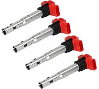 Lot de 4 bobines d'allumage pour Audi R8 2.0Tfsi/2.0Tsi A3, pour Golf 5, pour Leon OE# 06E905115E
