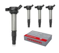 Lot de 4 bobines d'allumage UF596 compatibles avec Toyota Corolla Matrix Prius Lexus CT200h Scion iM xD Pontiac Vibe 1.8L V4 Remplacement pour UF596 90919-02258