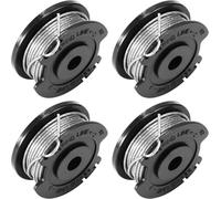 Lot de 4 bobines de fil de coupe bordure diamètre 1,65 mm pour Bosch Easy GrassCut18-230,fil de rechange pour EasyGrassCut 26 TYP 3 600 HC1 JB 230 V/ROK