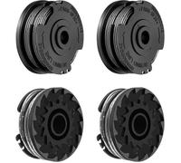 Lot de 4 bobines de fil de rechange pour Bosch ART 24 27 30 30-36 LI nylon à double alimentation automatique de 1 6 mm F016800351