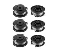 Lot de 4 bobines de fil de rechange pour débroussailleuse 1,6 mm 6 m - Compatible avec fil Bosch ART 27/30/24